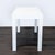 2010s West Elm White Minimalist Desk With Two Drawers For Sale - Image 5 of 10