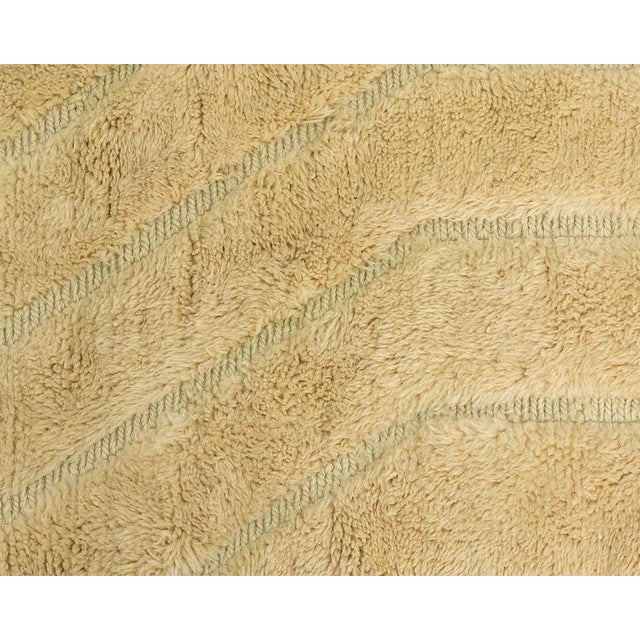 Hand-Knotted Wool Rug by Azele Studio For Sale - Image 6 of 9