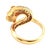 White Carrera Y Carrera 18k Gold Pave Diamond Panther Ring For Sale - Image 8 of 10