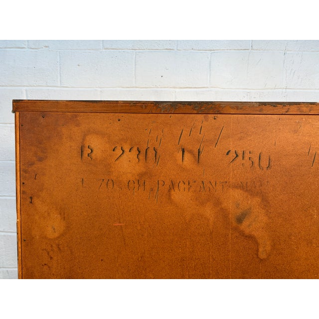 Brown Mid 20th Century Modern Walnut Four-Drawer Chest by Bassett Furniture For Sale - Image 8 of 18