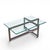 Tom Lopinski for Dunbar Mid Century Bronze, Rosewood and Glass Coffee Table For Sale - Image 10 of 10