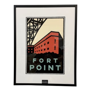 Fort Point Golden Gate National Parks Framed Print For Sale