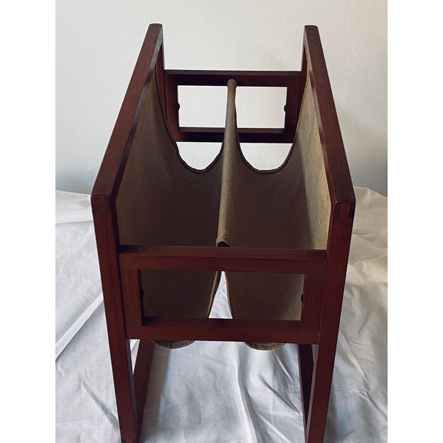 Newspaper Stand by Henning Wind Hansen for Sika Møbler, Denmark For Sale - Image 5 of 13