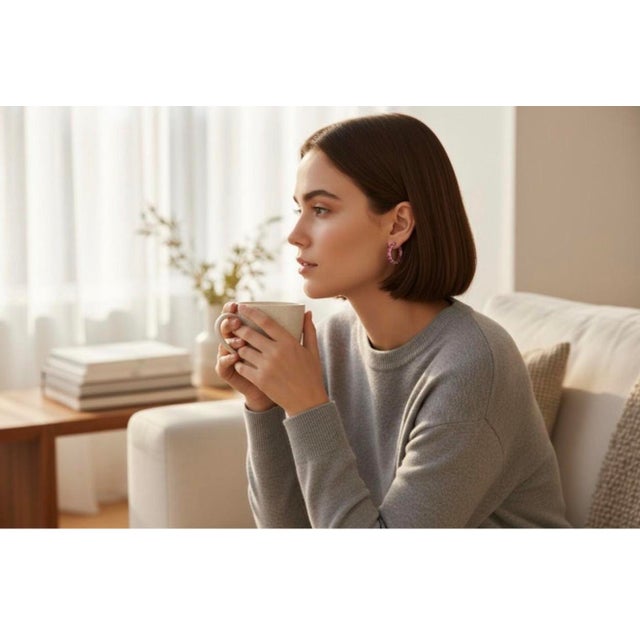Bold, radiant, and exquisitely crafted, these 14K white gold “Twist Lock” inside-out hoop earrings celebrate timeless...
