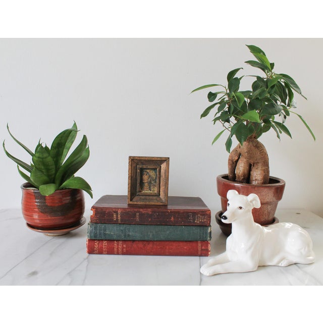 Vintage framed miniature portrait painting. Unsigned. No makers mark. Some minor age wear to frame. Does not have a...