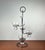 Vintage Danish Candleholder in Wrought Iron and Glass, 1970s For Sale - Image 11 of 12