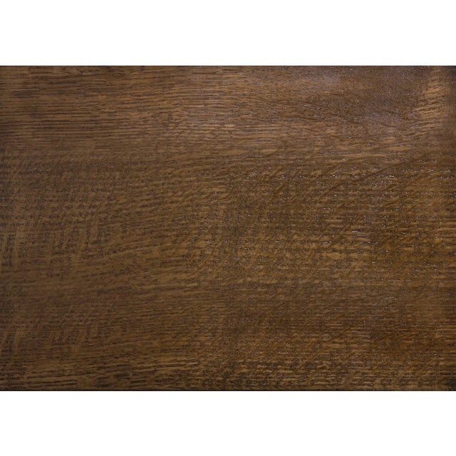 Wood Crafters and Weavers Mission Solid Oak 4 Drawer File Cabinet - Walnut For Sale - Image 7 of 13