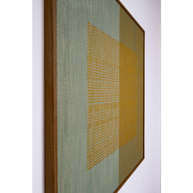 Contemporary Flag No. 16 Handwoven Tapestry by Susanna Costantini For Sale - Image 3 of 7