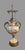 Cream Antique French Sevres Style Porcelain Table Lamp Hand Painted Signed Marius For Sale - Image 8 of 11