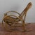 Bamboo and Rattan Rocking Chair, 1960s For Sale - Image 4 of 9