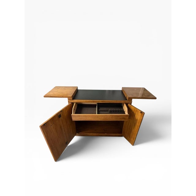 Mid-Century Drexel Expandable Rolling Bar Cart / Server, 1960s For Sale - Image 13 of 16