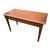 1970s Petite Bench With Neoclassical Fluted Legs For Sale