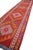 1960s Turkish Runner Rug. Hand-Knotted Tribal Red, Pink Color Hallway Rug, Kitchen Decor - 2′10" × 12′1" For Sale - Image 9 of 16