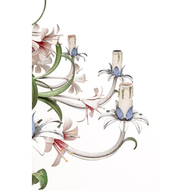 Florentine 12-Light Chandelier, 1960s For Sale - Image 3 of 7