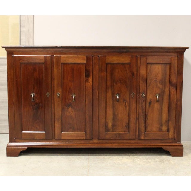 Antique Italian Walnut Sideboard, 1700s For Sale - Image 14 of 14