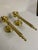 French Vintage Brass Neoclassical Style Candle Wall Sconces - A Pair For Sale - Image 3 of 18