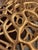 Sculptural Openwork Large Gold Aluminum Vase – Organic Modern Lattice Vessel For Sale - Image 4 of 7