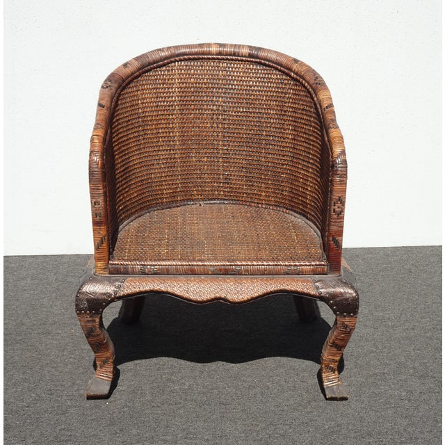 Gorgeous Chair in Good Vintage Condition. Solid and Firm. Wear is usual for its age. Please study the photos and ask...