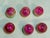 7 Vintage West German Glass Ombre Christmas Tree Ornaments MCM For Sale - Image 11 of 12
