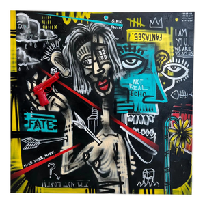 Jack Winthrop Neo- Expressionist Style Mix Media - The Wounded Healer Series 2021