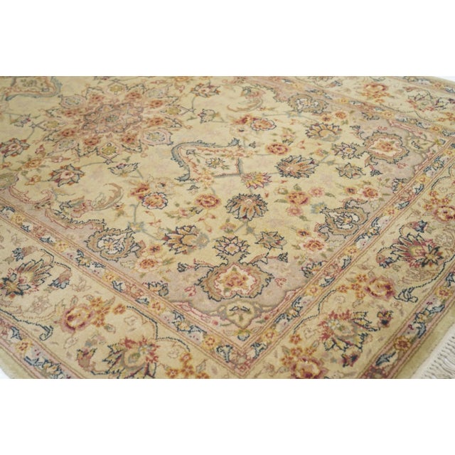 Pak Persian Tabriz Design Rug 3'9'' X 5'9'' For Sale In New York - Image 6 of 11