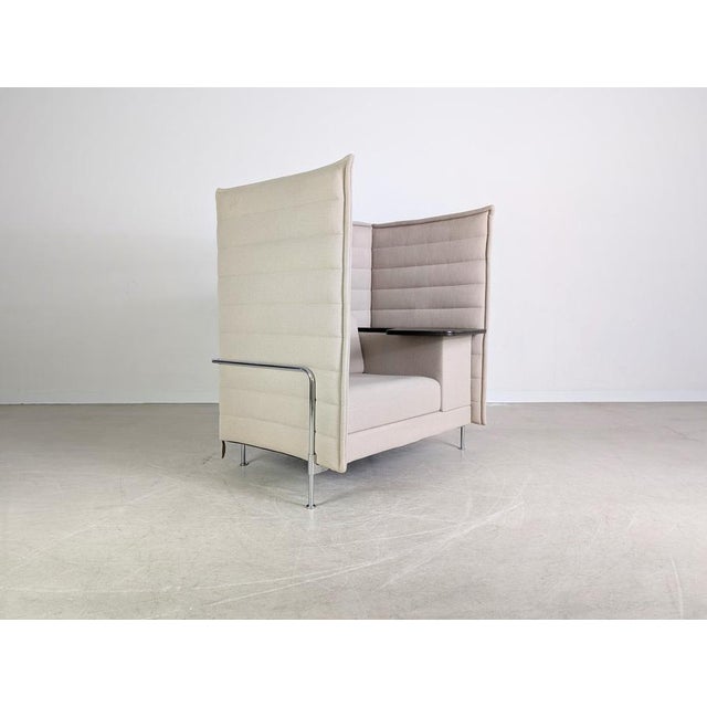 Beige Alcove Highback Armchair or Sofa from Vitra For Sale - Image 8 of 15