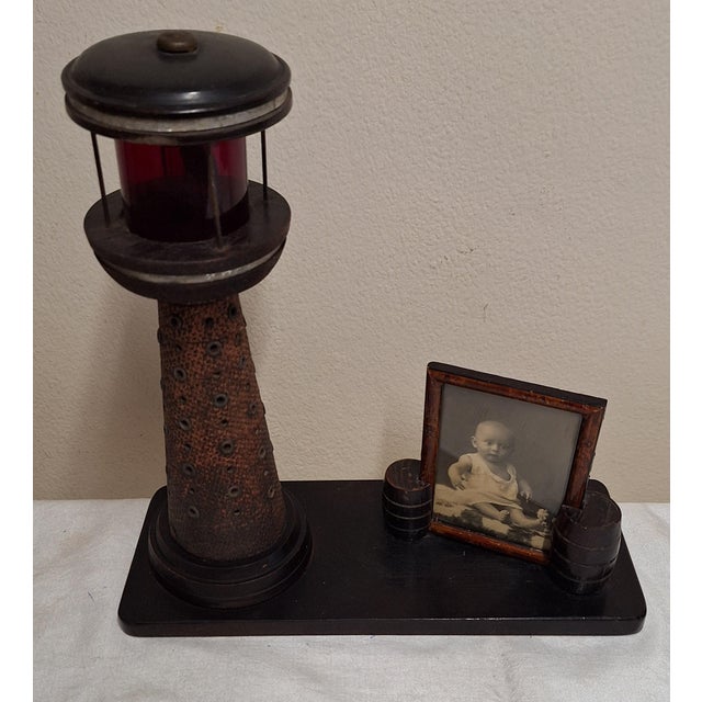 Antique Table Lamp, 1910 For Sale - Image 4 of 8