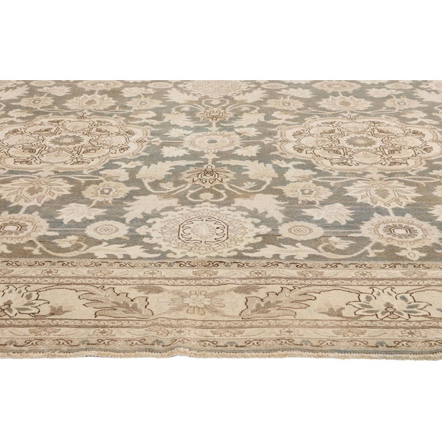 Antique Persian Tabriz Rug, 09'04 X 12'09 For Sale - Image 4 of 10