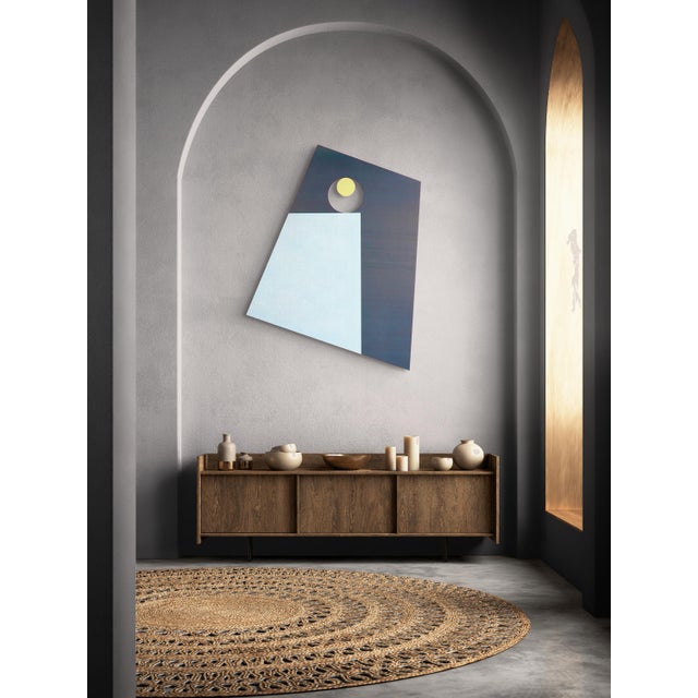 Tom Henderson's artistic practice exists at the liminal intersection of painting and sculpture, producing reductive,...