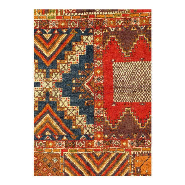 This is a true Moroccan magnum opus, full of art, vibrancy and character. Vintage rugs share the wisdom and elegance that...