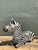 Vintage Italian Glazed Ceramic Zebra For Sale - Image 10 of 12