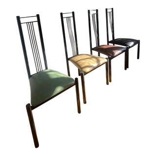 Postmodern Dining Chairs - Set of Four For Sale