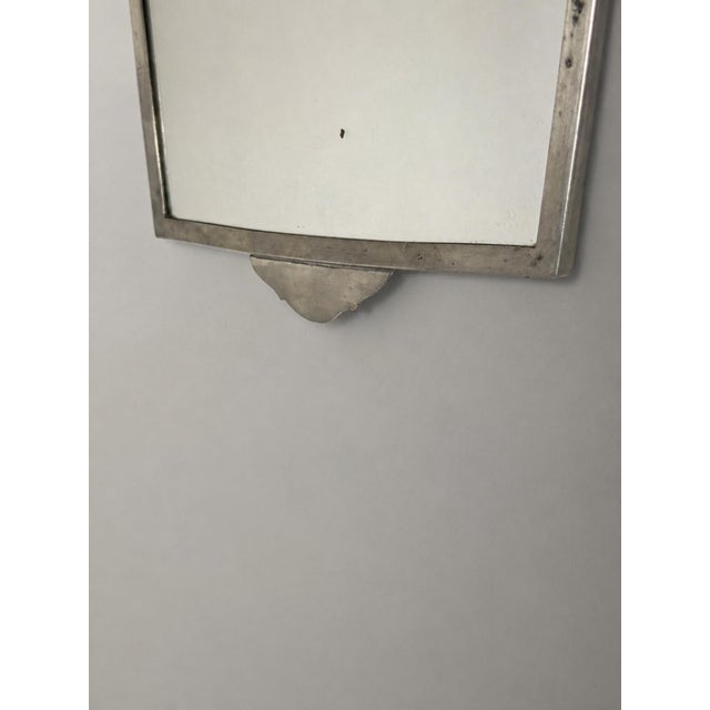 Pewter Mirror by Jacob Ängman for GAB, Sweden, 1930s For Sale - Image 3 of 6