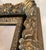 1980s Ornate Gold and Black Deeply Carved Vintage Mirror For Sale - Image 5 of 17