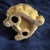 Vintage Primitive Folk Art Style Yellowware Sponged Ceramic Rabbit Figurine For Sale In Palm Springs - Image 6 of 10