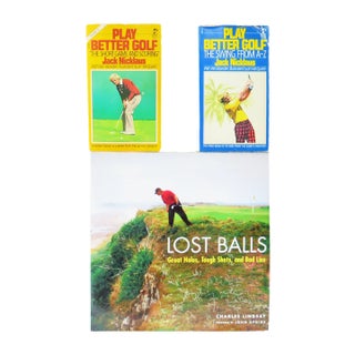 Last Call - Vintage 1st Edition Golf Books Set of 3 For Sale