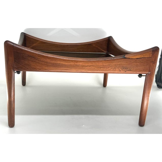 1960s Mid Century”modus” Rosewood Coffee Table by Kristian Vedel for Soren Willadsen Mobelfabric For Sale - Image 5 of 12