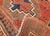 Antique Caucasian Kazak Rug, Handwoven Wool, Geometric Medallion Design, Red & Ivory, 5' x 7' For Sale - Image 13 of 17