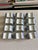 Vintage Williams Sonoma Blue & White Porcelain Napkin Rings - Set of 12 For Sale In Louisville - Image 6 of 12