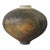 1980's Raku Pottery Bulbous Form Vase For Sale