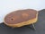 Rustic Natural Live Edge Wood Tree Slice Side Large Coffee Table 6891 For Sale - Image 4 of 18