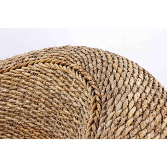 Wood Vintage Banana Tree Rattan Chairs, Sofa & Coffee Table, 1990s, Set of 3 For Sale - Image 7 of 9