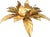 Hollywood Regency Florentine Flower-Shaped Gilt Flush Mount from Hans Kögl, Italy, 1960s For Sale - Image 9 of 18
