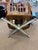 Wood Mid Century Modern Attributed Heywood Wakefield Naugahyde Swivel Lounge Chair With Ottoman Model 710d 1960’s For Sale - Image 7 of 11