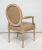 Pair of Vintage Cerused Oak Armchairs in the Neoclassic Manner For Sale - Image 9 of 10