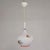 Murano Pendant Lamp with Playing Card Images in Opaline Glass, 1960s For Sale - Image 10 of 18
