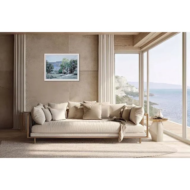 Modern Contemporary Impressionist Landscape Oil Painting For Sale - Image 4 of 12