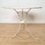 Metal Vintage White Enamelled Metal Table, 1950s For Sale - Image 7 of 7