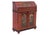 A wonderfully characterful 19th-century Continental slant-front secretary, possibly Northern European, retaining a richly...