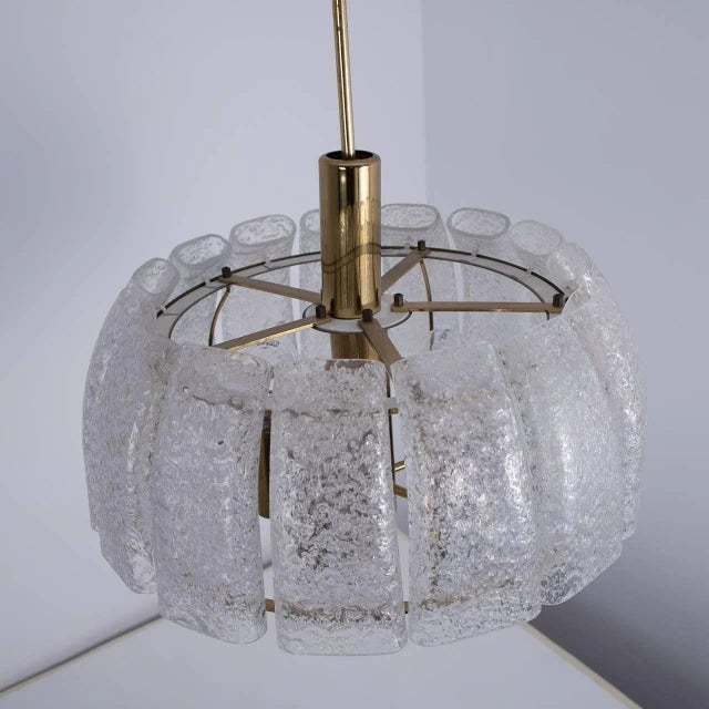 One Chandelier and Two Wall Sconces from Doria, Set of 3 For Sale - Image 8 of 12